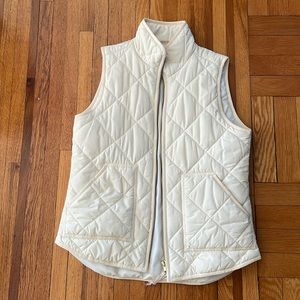 J.Crew cream vest